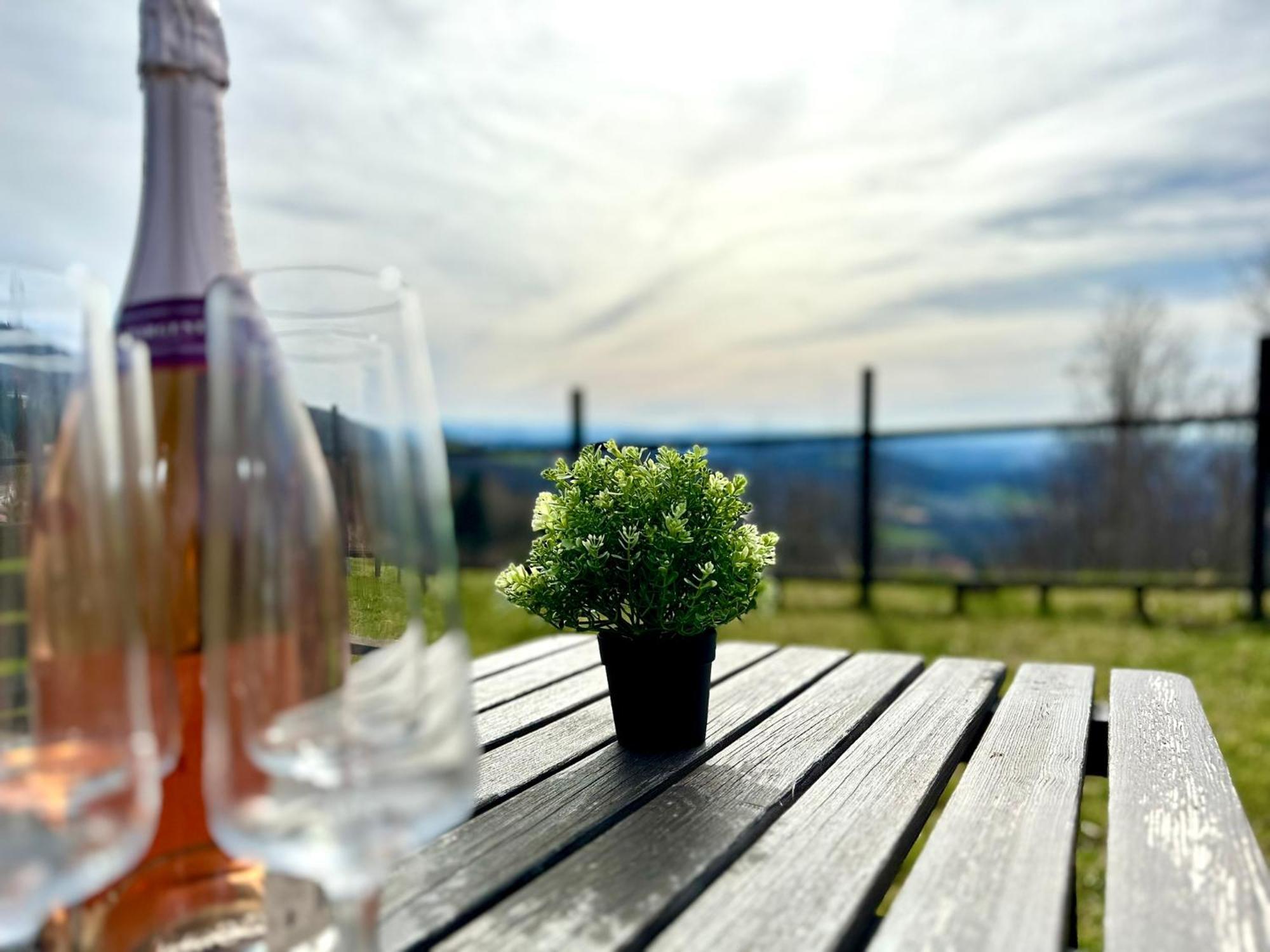 Gemuetliches Alpenblick Berg-Bungalow + Grosser Garten + Netflix! Schöfweg المظهر الخارجي الصورة